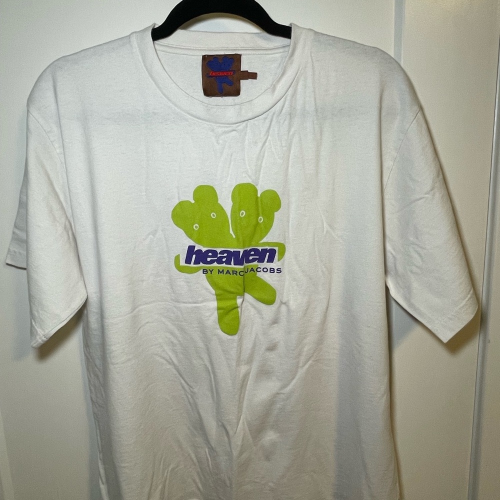 Heaven by Marc Jacobs White T-Shirt Logo